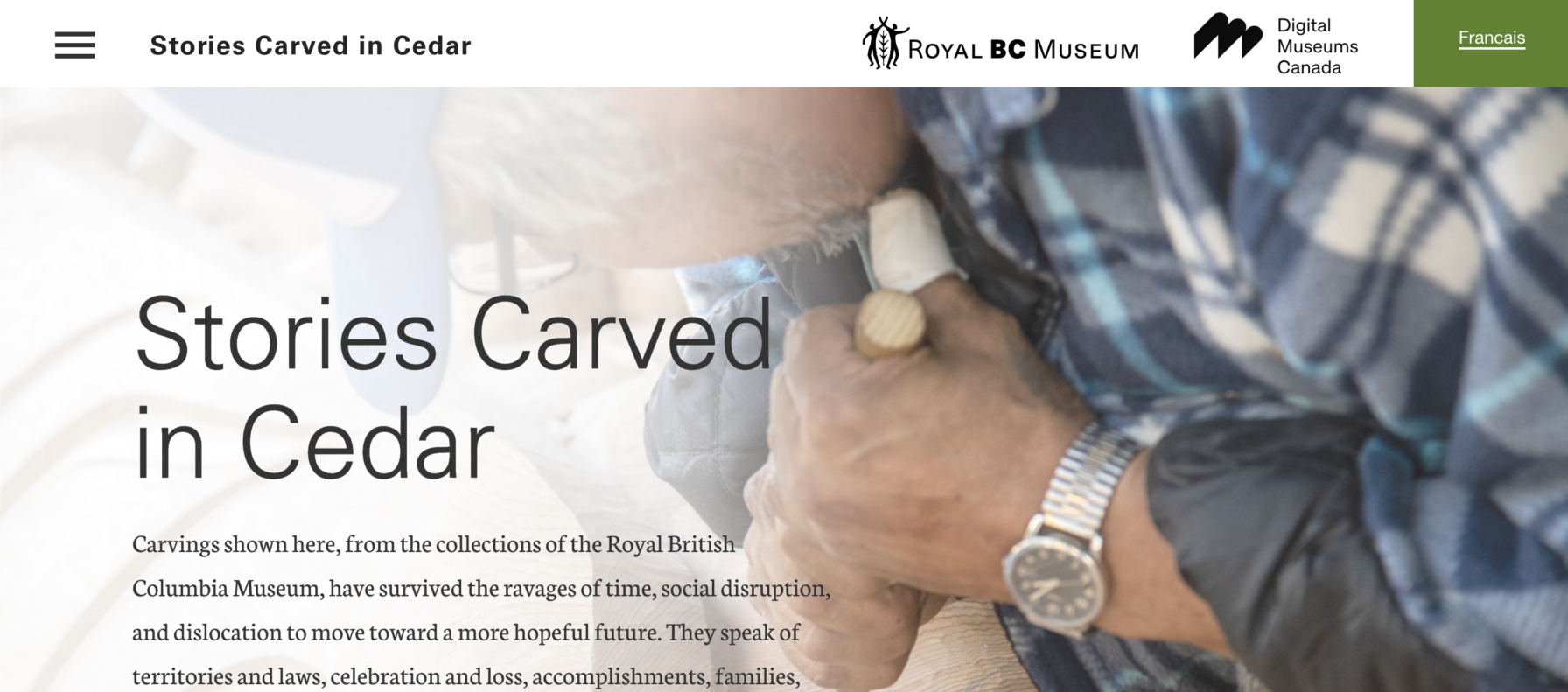 Royal BC Museum: Stories Carved in Cedar